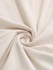 Plus Size Flutter Sleeves Colorful Floral Embroidered Ruffles Layered Lace Trim 2 in 1 Chiffon Belted Top -  