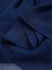 Plus Size Sheer Chiffon Ruffles Asymmetrical Surplice Blouse -  