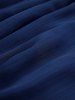 Plus Size Sheer Chiffon Ruffles Asymmetrical Surplice Blouse -  