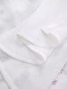 Plus Size Watercolor Flower Print Ruched Rivet Trim Buckle Chiffon Asymmetrical Tank Dress -  