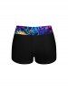 Hawaii Underwater World Plant Jellyfish Glitter 3D Print Boyshort Tankini Swimsuit -  