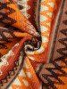 Men's Zig Zag Jacquard Openwork Knit Button Up Short Sleeves Shirt -  