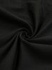 Plus Size Floral Lace Panel Lace-up Buckle Backless Asymmetric High Low Vintage A Line Dress -  