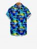 Coconut Tree Sea Sun Print Plus Size Matching Hawaii Beach Outfit For Family -  