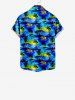 Coconut Tree Sea Sun Print Plus Size Matching Hawaii Beach Outfit For Family -  