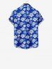Flower Coconut Leaves Print Plus Size Matching Hawaii Beach Outfit For Family -  