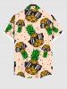 Sunglasses Pineapple Dots Print Plus Size Matching Hawaii Beach Outfit For Couples -  