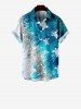 Turtle Sandstone Ombre Sea Waves Print Plus Size Matching Hawaii Sea Creatures Beach Outfit For Family -  