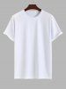 Men's Galaxy Colorblock Coconut Tree Enjoy Summer Print Hawaii T-shirt -  