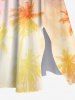 Robe Hawaïen Ombrée Cocotier Imprimé de Grande Taille - Multi-A M