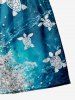 Plus Size Sandstone Turtle Ombre Sea Print Hawaii Sea Creatures Beach Shorts For Men -  