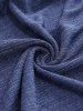 Plus Size Surplice Ruched Leaf Buckle Lace Trim Lettuce Hem Ribbed Textured Tank Top -  