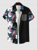 Camouflage American Flag Colorblock Print Plus Size Matching Set For Family -  