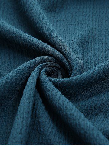 Plus Size Medieval Renaissance Lace Up Ruffles Ruched Cinched High Low Crepe Midi Dress