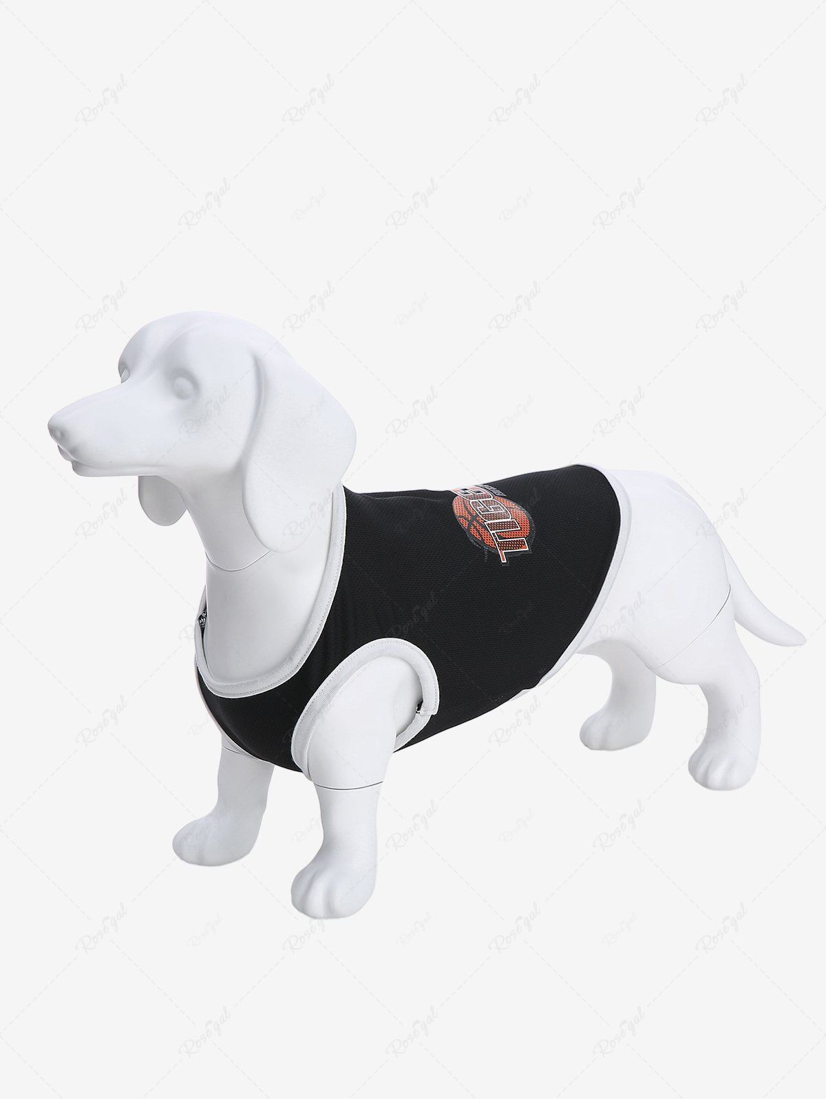 Trendy Pet's Basketball Tigers Letter Print Tank Shirt  