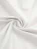 Plus Size Letters Printed Ripped Braided Strap Buckle Grommet Ombre Top -  