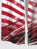 Patriotic American Flag Paint Splatter Glitter 3D Print Plus Size Matching Outfit For Couples -  