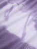 Plus Size Rose Flower Jacquard Lace Trim Crossover Ombre Ruched 2 in 1 Top -  