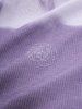 Plus Size Rose Flower Jacquard Lace Trim Crossover Ombre Ruched 2 in 1 Top -  