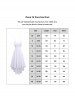 Plus Size Colorful Ombre Coconut Tree Print Hawaii High Low Asymmetric A Line Cami Dress -  