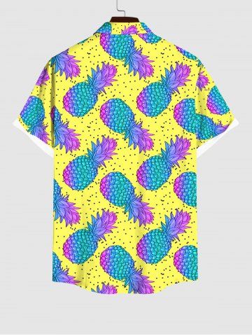 Pineapple Pin Dot Print Hawaii Dog And Owner Matching Outfits