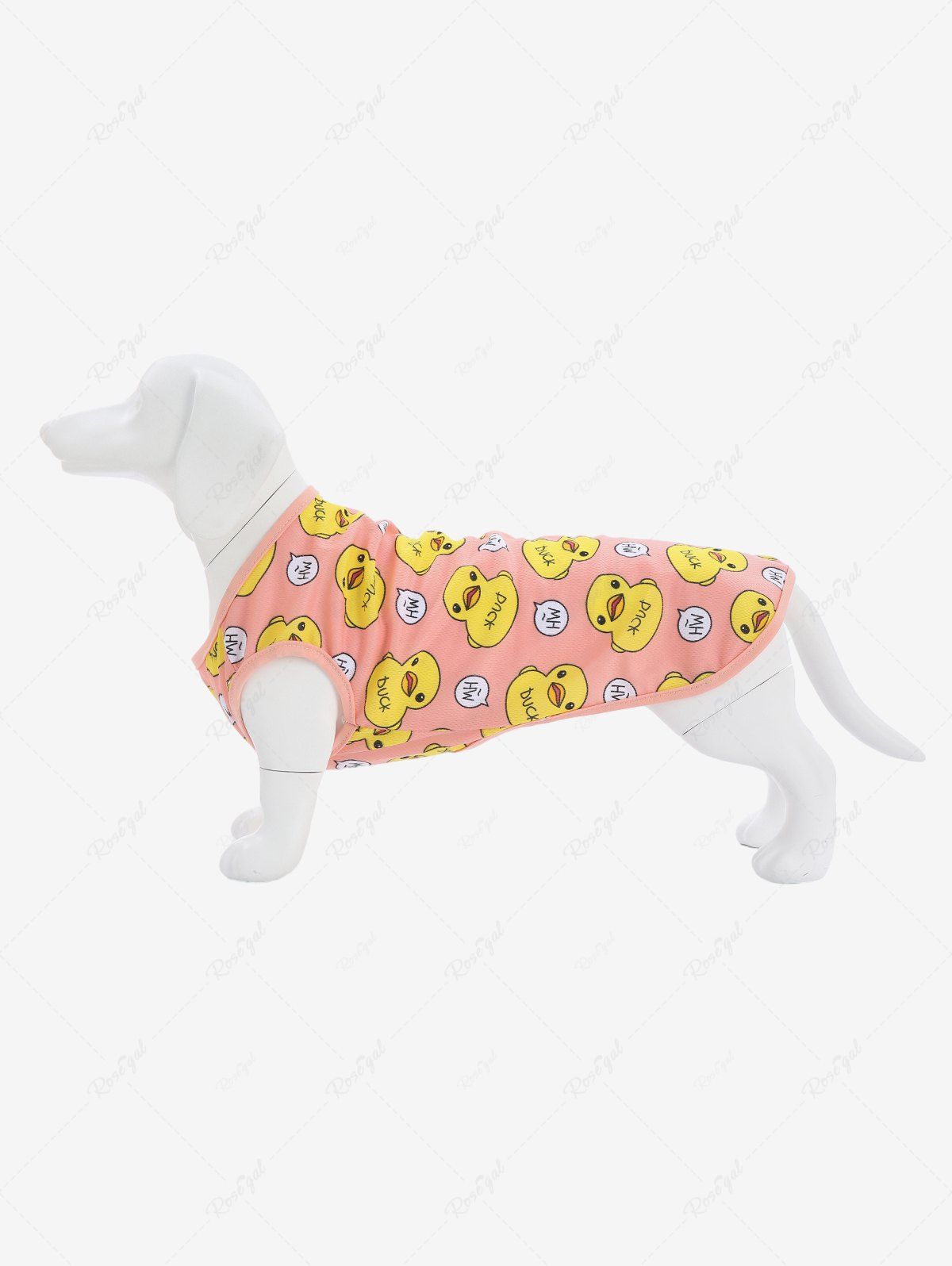 Shops Pet's Cute Dusk Letters Print Vest  