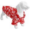 Flower Coconut Leaves Print Hawaii Dog And Owner Matching Outfits -  