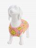 Pet's Cute Dusk Letters Print Vest -  