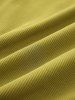 Plus Size Jacquard Ruched Pearl Buckle Surplice Lettuce Hem Ruffles Ribbed Textured Blouse -  