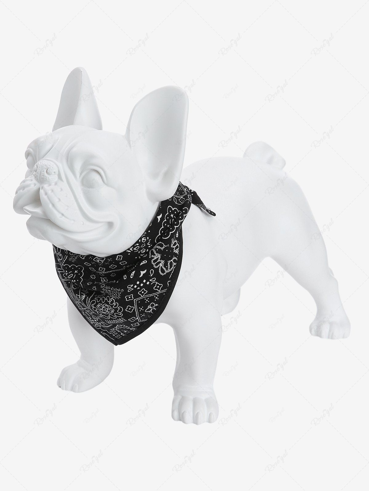 Shops Pet's Paisley Floral Scarf Print Bibs Bandana  