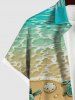 Sea Beach Starfish Turtle Shell Print Hawaii Dog and Owner Matching Outfits -  