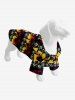 Pet's Coconut Tree Flower Ombre Print Buttons Hawaii Shirt -  