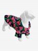 Pet's Flamingo Palm Leaf Print Hawaii Shirt -  