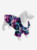Pet's Coconut Tree Ombre Print Hawaii Shirt -  