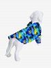 Pet's Coconut Tree Sea Flower Print Hawaii Shirt -  