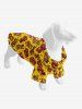 Pet's Pineapple Dots Print Hawaii Shirt -  