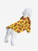 Pet's Pineapple Dots Print Hawaii Shirt -  