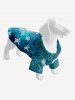 Turtle Sandstone Ombre Sea Waves Print Hawaii Dog And Owner Matching Outfits -  