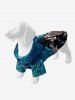 Pet's Paisley Floral Coconut Tree Print Hawaii Button Shirt -  