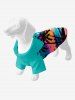 Pet's Coconut Tree Sea Colorful Sky Print Hawaii Shirt -  