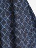 Plus Size Glitter Heart Buckle Twist Plaid Printed Ruched 2 in 1 Tank Top -  