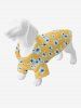 Pet's Flowers Print Hawaii Shirt -  