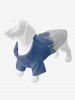 Pet's Paint Drop Blobs Sparkling Sequin Glitter 3D Print Shirt -  