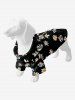 Pet's Daisy Flower Leaf Print Hawaii Shirt -  