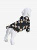 Pet's Daisy Flower Leaf Print Hawaii Shirt -  
