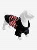 Patriotic American Flag Smog Print Dog and Owner Matching Outfits -  