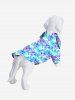 Tropical Leaf Flower Print Hawaii Dog and Owner Matching Outfits -  