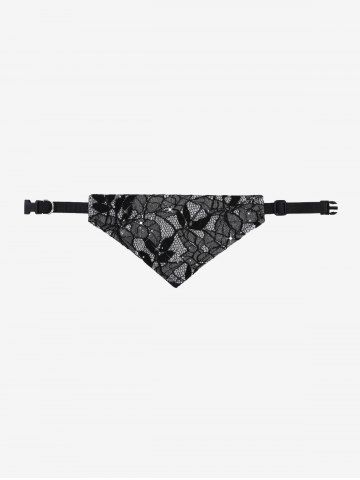 Sandales Teinté Bouclées Imperméable en Dentelle pour Animal Domestique