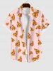 Suite de Maillot de Doigt Lustrés en Forme de Chien Coulissant - Rose clair 