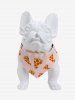 Suite de Maillot de Doigt Lustrés en Forme de Chien Coulissant - Rose clair 